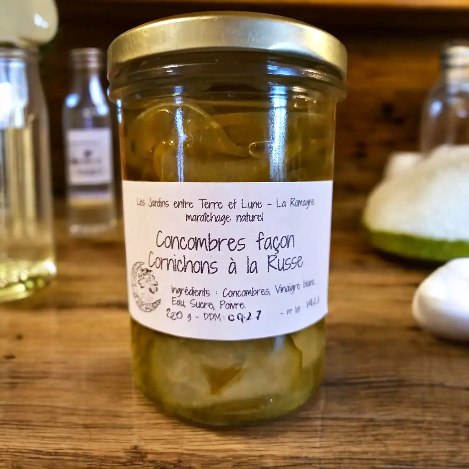 Concombres façon Cornichons à la Russe