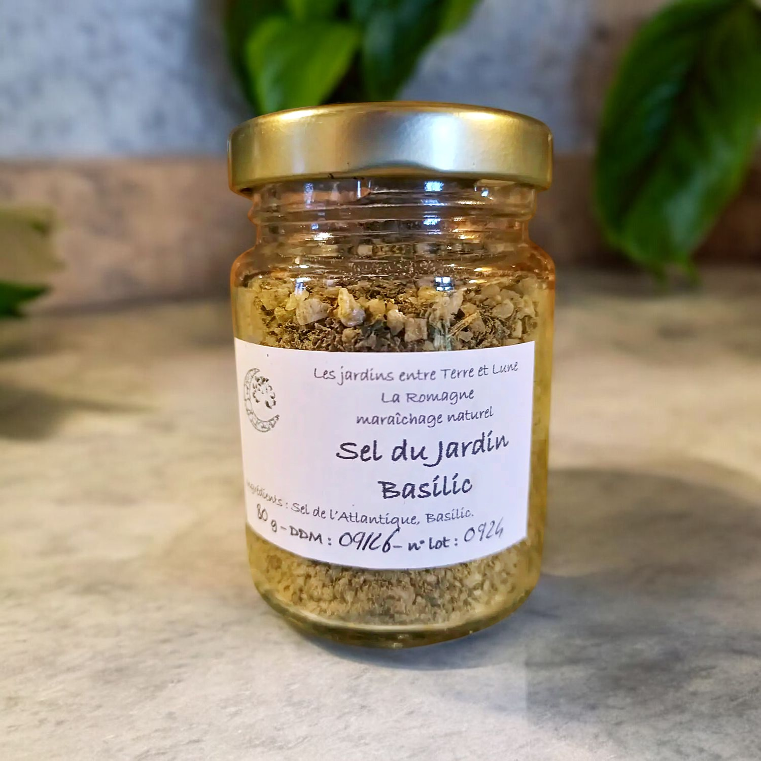 Sel du Jardin au Basilic